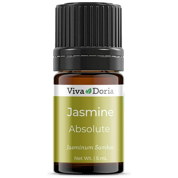 Viva Doria Jasmine Oil, Absolute Jasminum Sambac, 5 mL