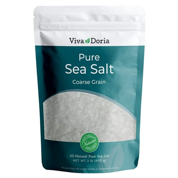 Viva Doria Pure Sea Salt, Coarse Grain, 2 lb
