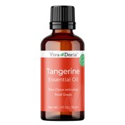Viva Doria Tangerine Essential Oil, 30 ml 1 fl oz   Food Grade, 100% Pure, Natural Citrus Oil for Aromatherapy