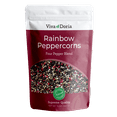 thumbnail image 1 of Viva Doria Rainbow Peppercorn Blend, 12 oz - Whole Black, Green, Pink and White Pepper for Grinder Refill, 1 of 2
