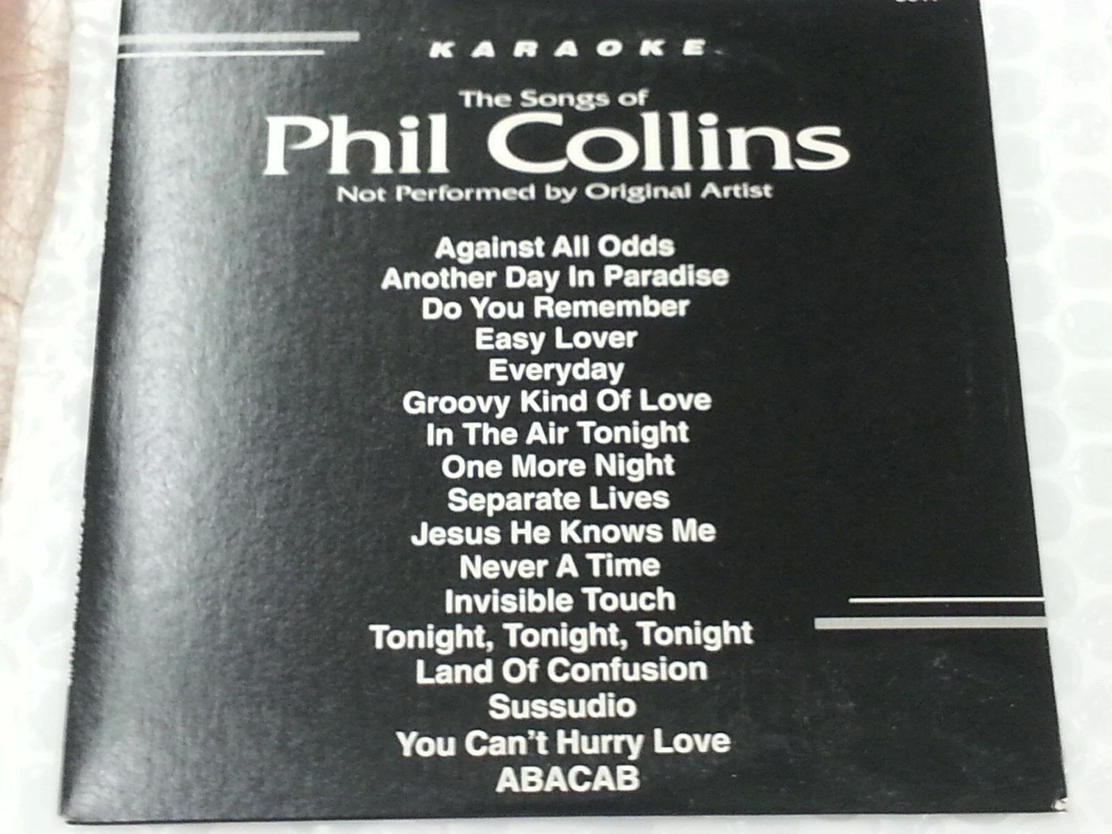 Viva - Karaoke Backstage Cd+G Phil Collins #Bs 8617