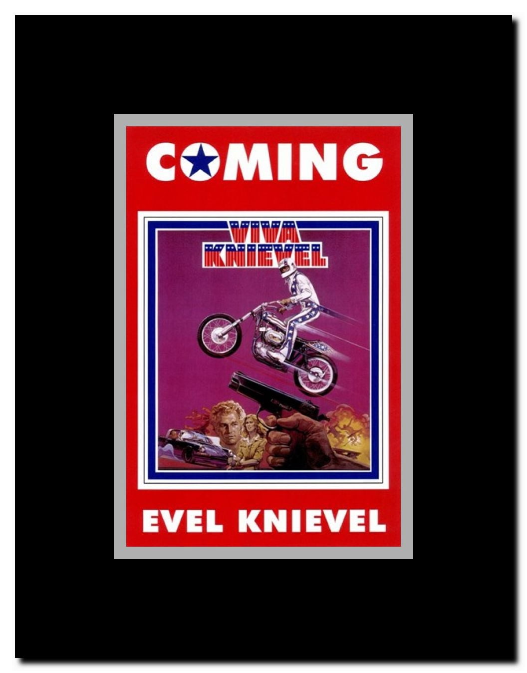 Viva Knievel Framed Movie Poster