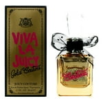 Juicy Couture Viva La Juicy Gold Eau De Parfum, Women's Perfume with Notes of Luscious Berry, Jasmine Sambac & Vanilla Cream - Fruity & Sweet, EDP Spray, 1.7 fl oz