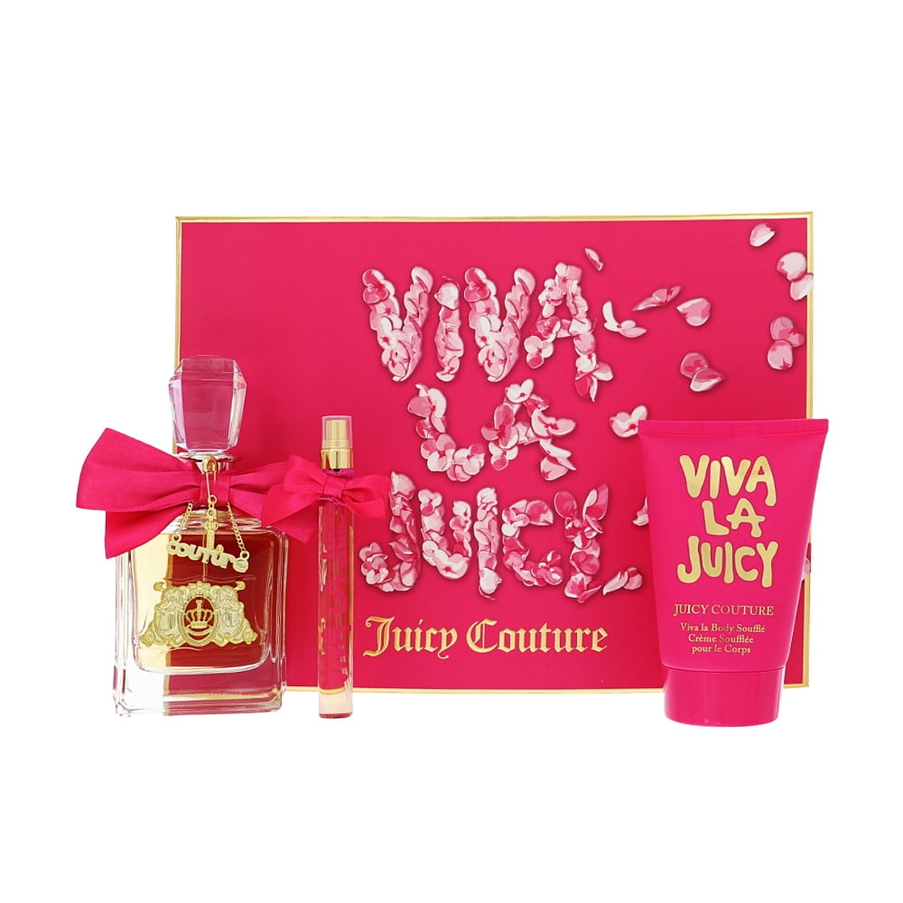 JUICY COUTURE Viva La Juicy Gift Set, Eau de Parfum 3.4 oz and .33