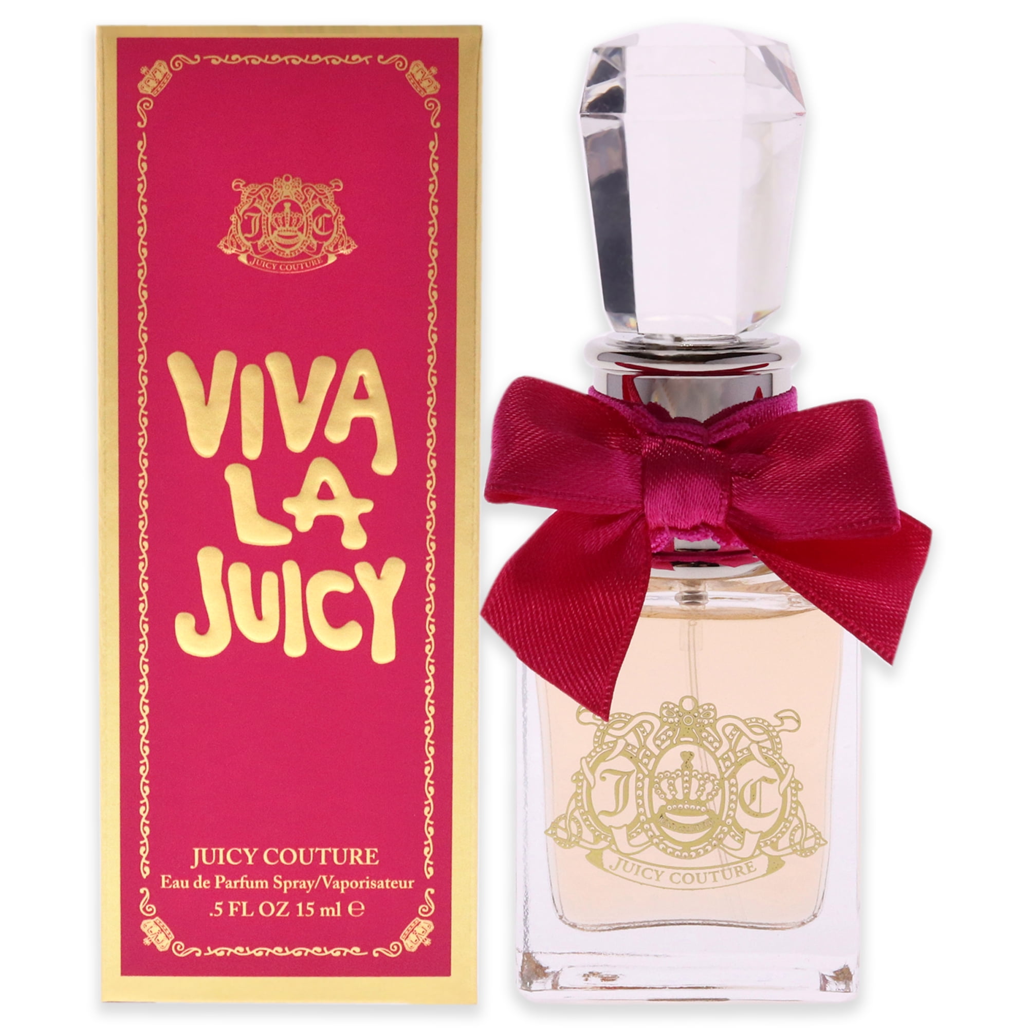 【レア】Jucy Couture VIVA LA JUICY◆箱ポーチ付き◆香水 Juicy Couture Viva La Juicy Perfume Eau De Parfum for Women - 0.5