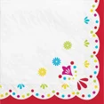 thumbnail image 1 of Viva La Party Cinco De Mayo Fiesta Mexican Theme Party Beverage Napkins, 1 of 1