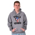 thumbnail image 1 of Viva La Puerto Rico Se Levanta Pride Hoodie Sweatshirt Women Men Brisco Brands S, 1 of 5