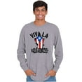 thumbnail image 1 of Viva La Puerto Rico Se Levanta Pride Long Sleeve TShirt Men Women Brisco Brands S, 1 of 5