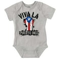 thumbnail image 1 of Viva La Puerto Rico Se Levanta Pride Romper Boys or Girls Infant Baby Brisco Brands NB, 1 of 6
