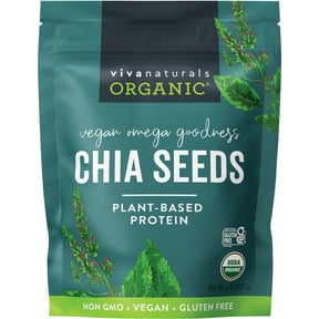 Viva Naturals Organic Chia Seeds Omega-3, 2 lb.