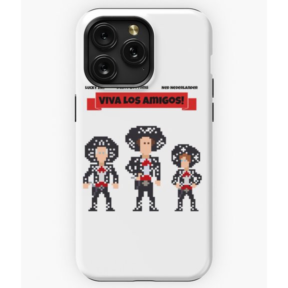 Viva Los Amigos Long Live Friends Spanish Quote A10490 Phone Case for iPhone 11 to 17 Pro Max