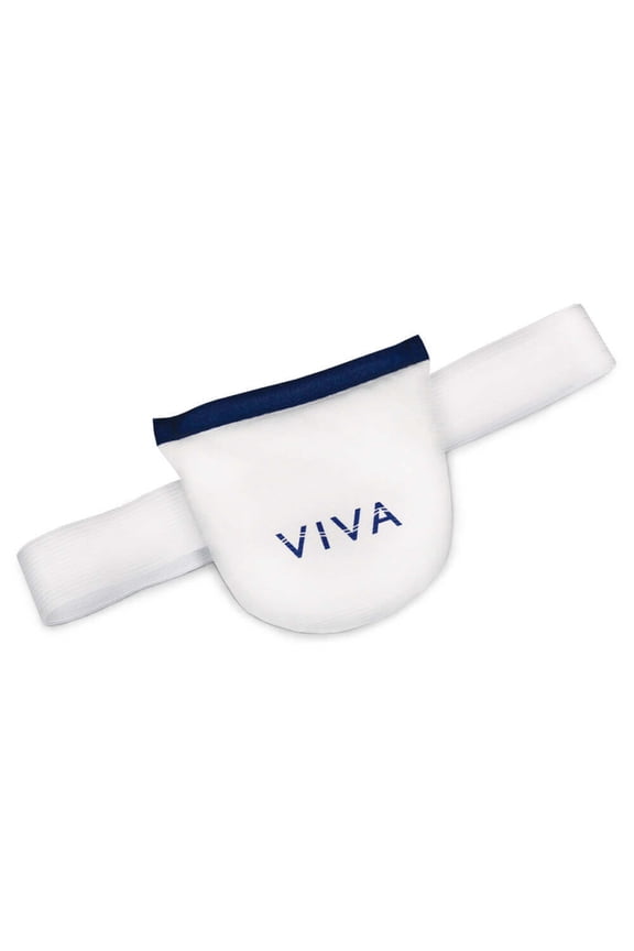 Viva Mask Single | On The Go Moist Heat Dry Eye Care Compress | Microwave Activated | Dry Eye Irritation Relief | Reusable, Non-allergenic, Washable | White