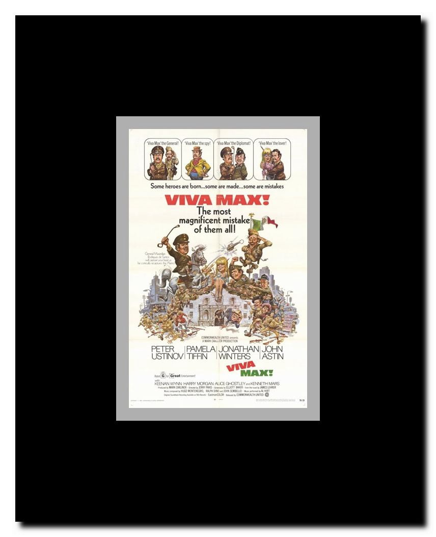 Viva Max Framed Movie Poster