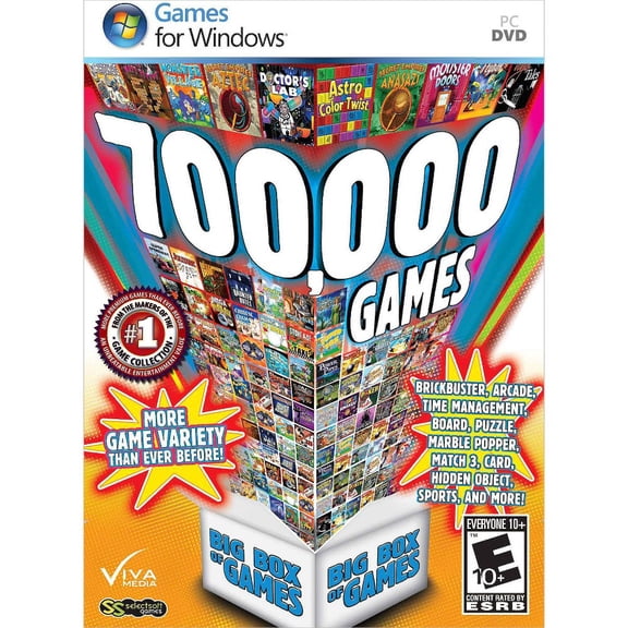 Viva Media 8111023 700,000 Games: Big Box of Games PC