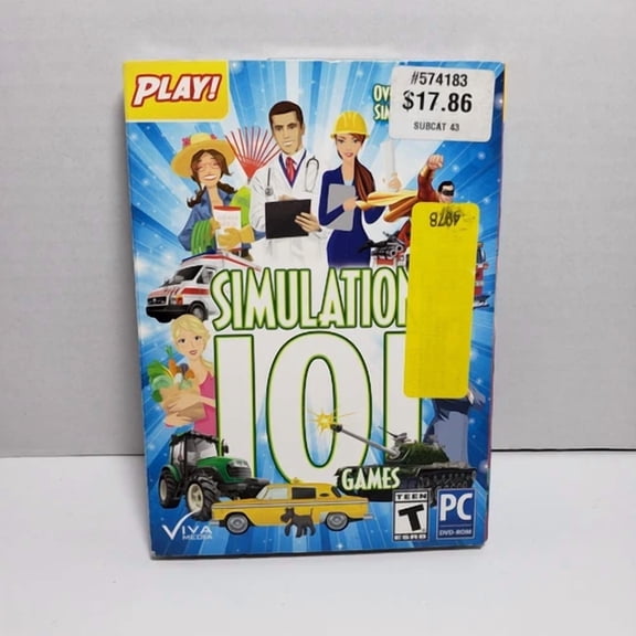 Viva Media Play! Simulation 101 Games Pc Dvd Rom