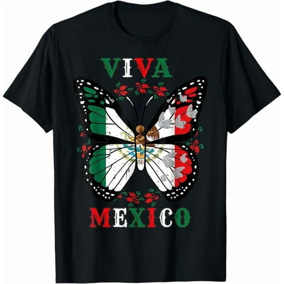 Viva Mexican Flag 16th September Mexico Independence Day T-Shirt Mexican Pride Shirt Unisex Men Women Tees