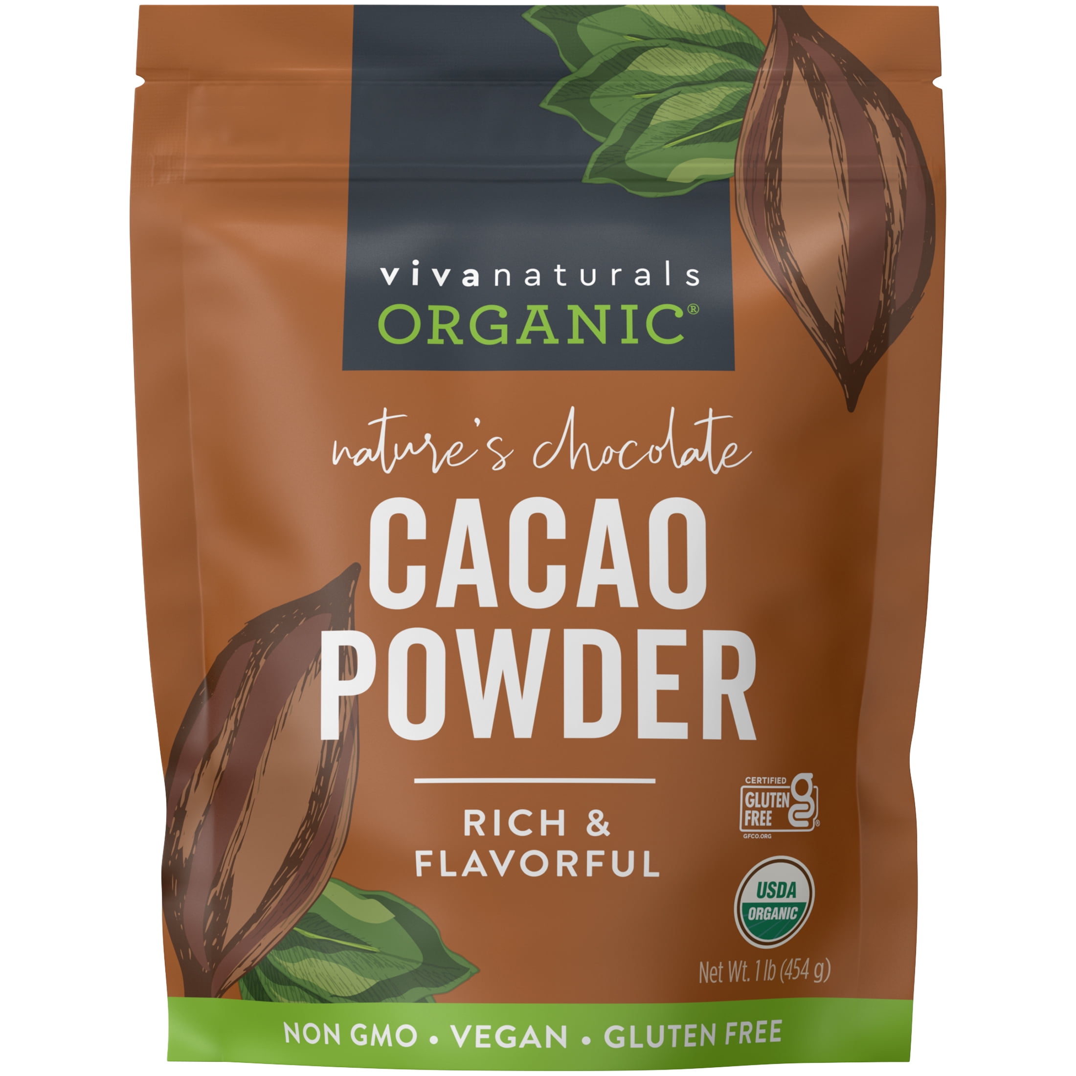 kakao 　N organic Vie Viva-Naturals-Organic-Cacao-