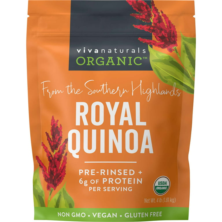 Viva Naturals Organic Royal Quinoa 4 lb
