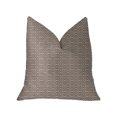 thumbnail image 1 of Viva Red Link Red and Beige Luxury Throw Pillow, 1 of 3