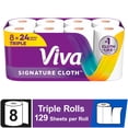 thumbnail image 1 of Viva Signature Cloth Paper Towels, 8 Triple Rolls, 1 of 12