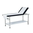 thumbnail image 1 of VivaComfort Patient Exam Table with Shelf, Adjustable Back, and Foldable Legs, Medical Exam Table Black, 1 of 1
