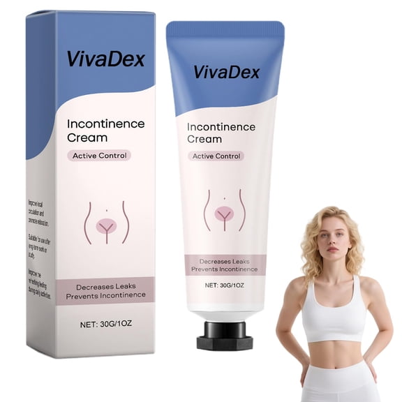 VivaDex Incontinence Cream for Women, 2026 New Incontinence Support Skin Protectant Ointment, VivaDex Cream With Natural Formula, Relieves Discomfort1PC)