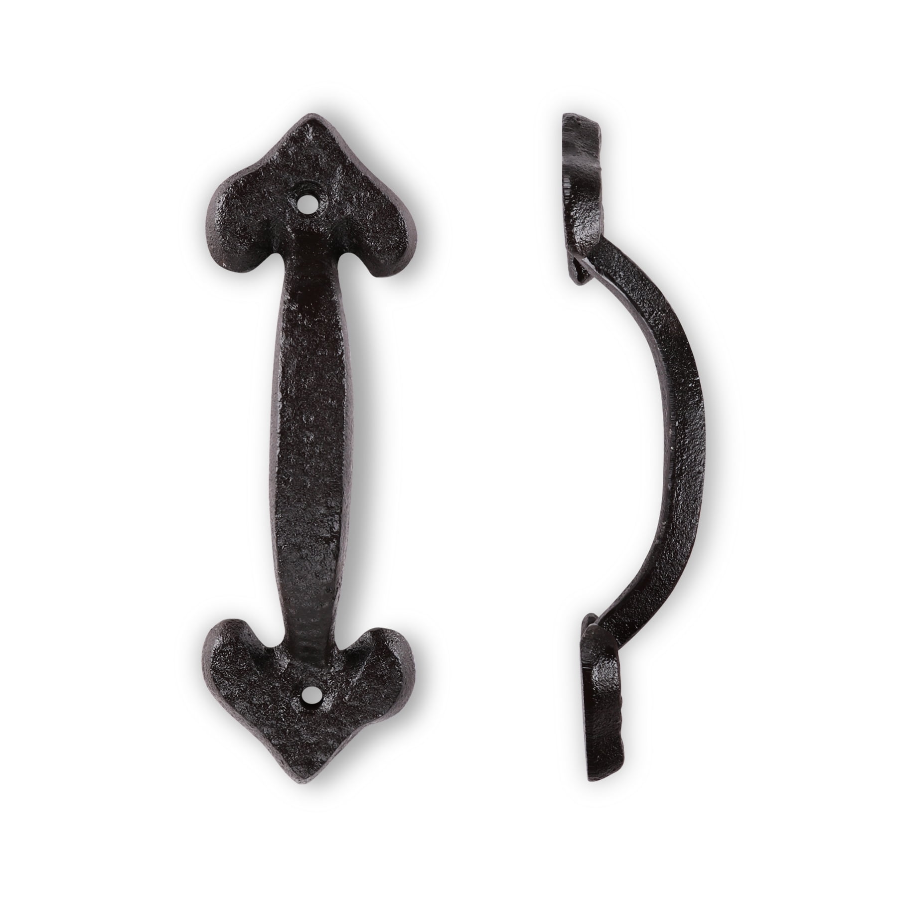 Rustic Door Handles 7-inch Heavy-duty Cast Iron Barn Door Handle ...