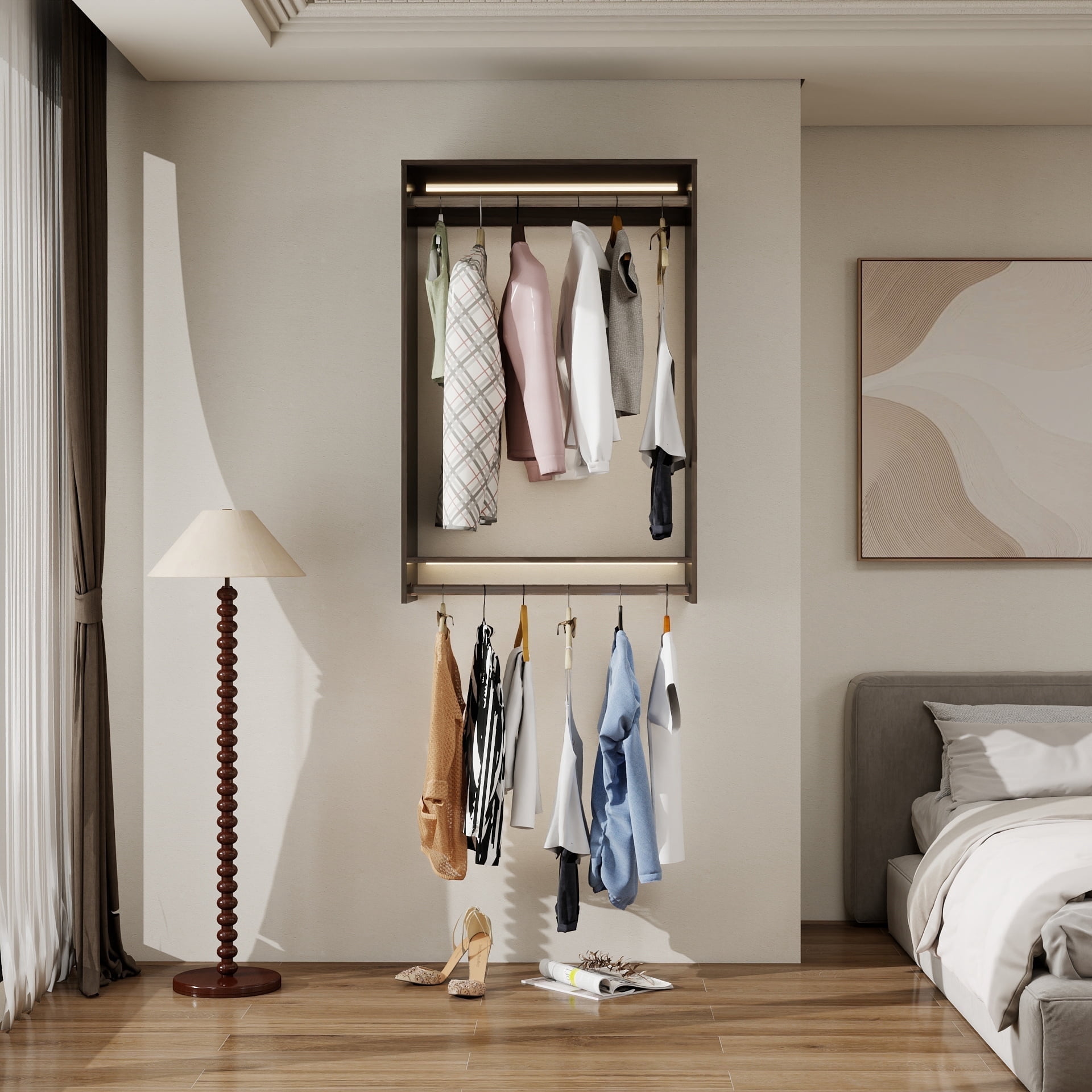View of VivaVista Closet Organizers and Storage – Modern Closet Shelving System ...
