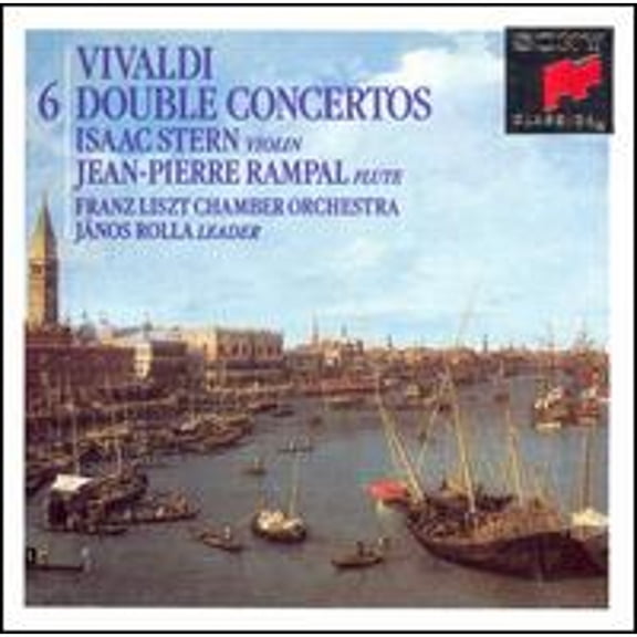 Pre-Owned Vivaldi: 6 Double Concertos (CD 0074644586725) by Isaac Stern (violin), Jean-Pierre Rampal (flute), Jnos Rolla (conductor)