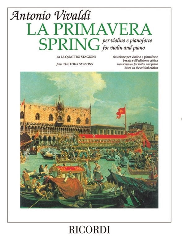 Vivaldi, Antonio: SPRING, FROM 'THE FOUR SEASON' / TRANSCRIPTION FOR ...