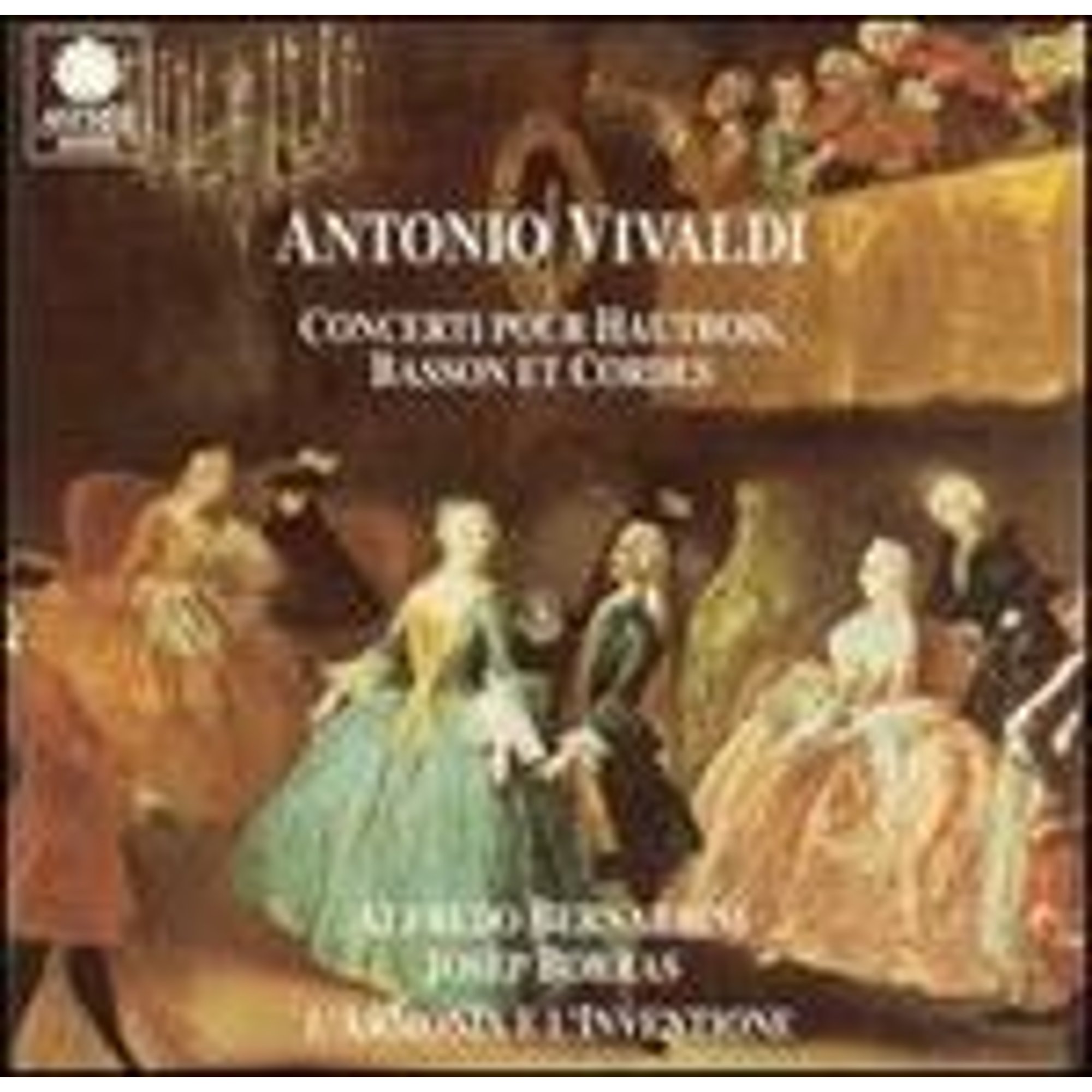 Vivaldi: Concerti pour Hautbois, Basson, et Cordes (CD) by Alfredo Bernardini (oboe), Josep Borras (bassoon), L'Armonia e l'inventione, Alfredo Bernardini (conductor)