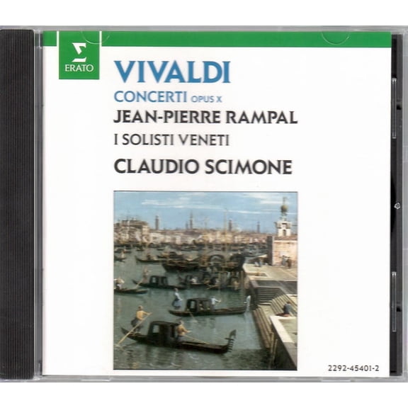 Vivaldi, Jean-Pierre Rampal, I Solisti Veneti, Claudio Scimone Concerti Opus X - CD