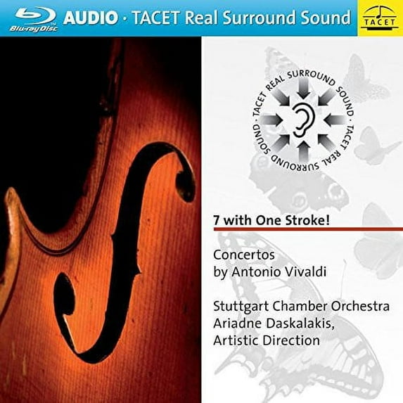 Vivaldi / Stuttgart Chamber Orch / Daskalakis - 7 with One Stroke-Cons By Antonio Vivaldi - Music & Performance - Blu-ray