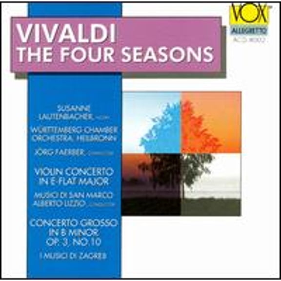Pre-Owned Vivaldi: The Four Seasons (CD 0047163800221) by Susanne Lautenbacher (violin), Wrttemberg Chamber Orchestra