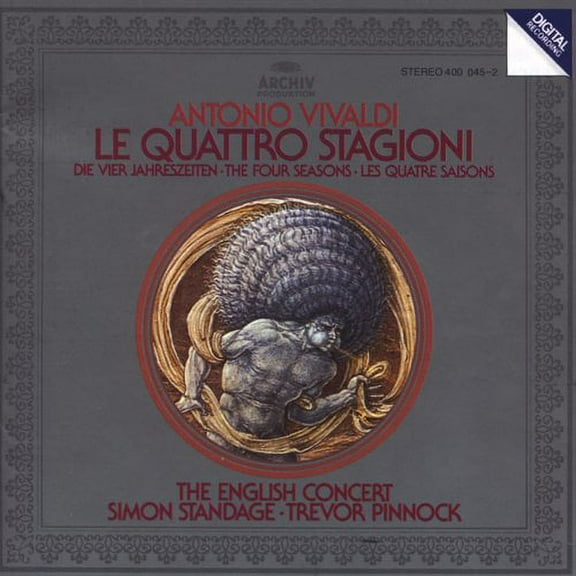 Vivaldi: The Four Seasons (Le Quattro Stagioni) Op 8 Nos 1-4 (Music CD)