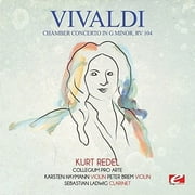 Vivaldi - Vivaldi Chamber Concerto in G Minor, RV 104 - Music & Performance - CD