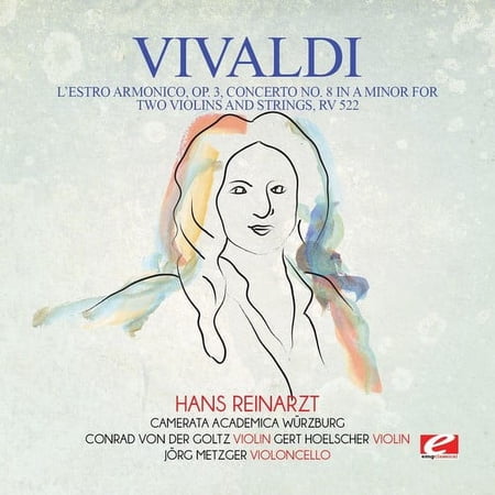Vivaldi - Vivaldi: L'Estro Armonico, Op. 3, Concerto No. 8 in A Minor for twoviolins and strings, RV 522 - Music & Performance - CD