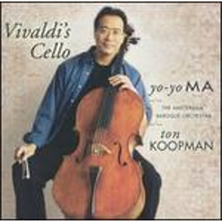 Vivaldi's Cello (CD) by Yo-Yo Ma with The Amsterdam Baroque Orchestra & Ton Koopman