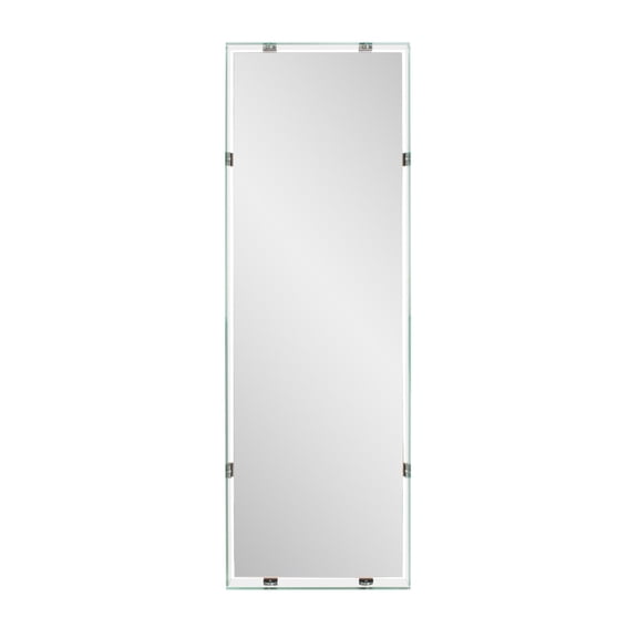 Vivaldo Floating Dressing Mirror with Glass Box Frame