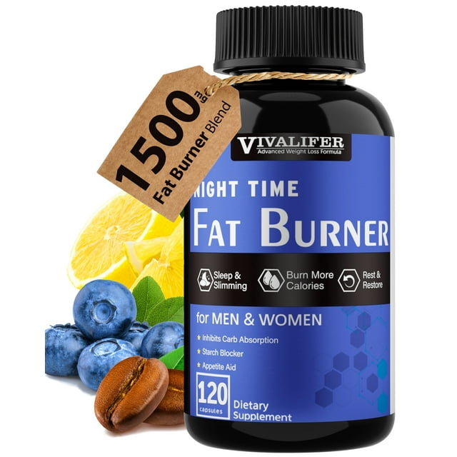 Vivalifer Night Time Fat Burner, Appetite Suppressant and Sleep Aid