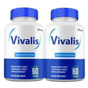 Vivalis Capsules for Men, Advanced Formula, All-Natural Maximum Strength, Vivalis Supplement Pills, Male Health 2 Pack