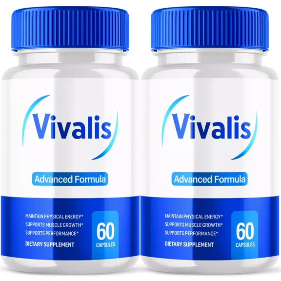 Vivalis for Men Advanced Formula Supplement with Premium Ingredients 120 Capsules