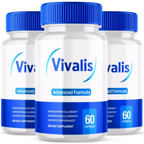 Vivalis for Men Advanced Formula Supplement with Premium Ingredients 180 Capsules
