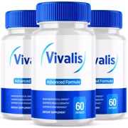Vivalis for Men Advanced Formula Supplement with Premium Ingredients 180 Capsules
