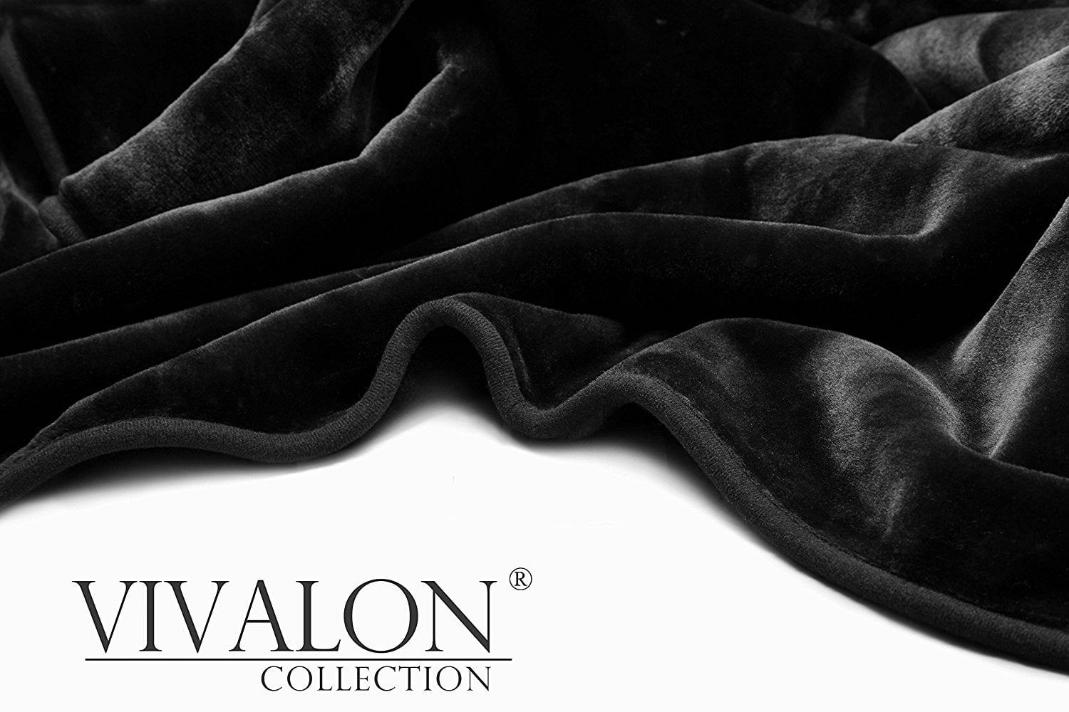 Vivalon Ultra Soft Korean Mink Blanket Queen Black
