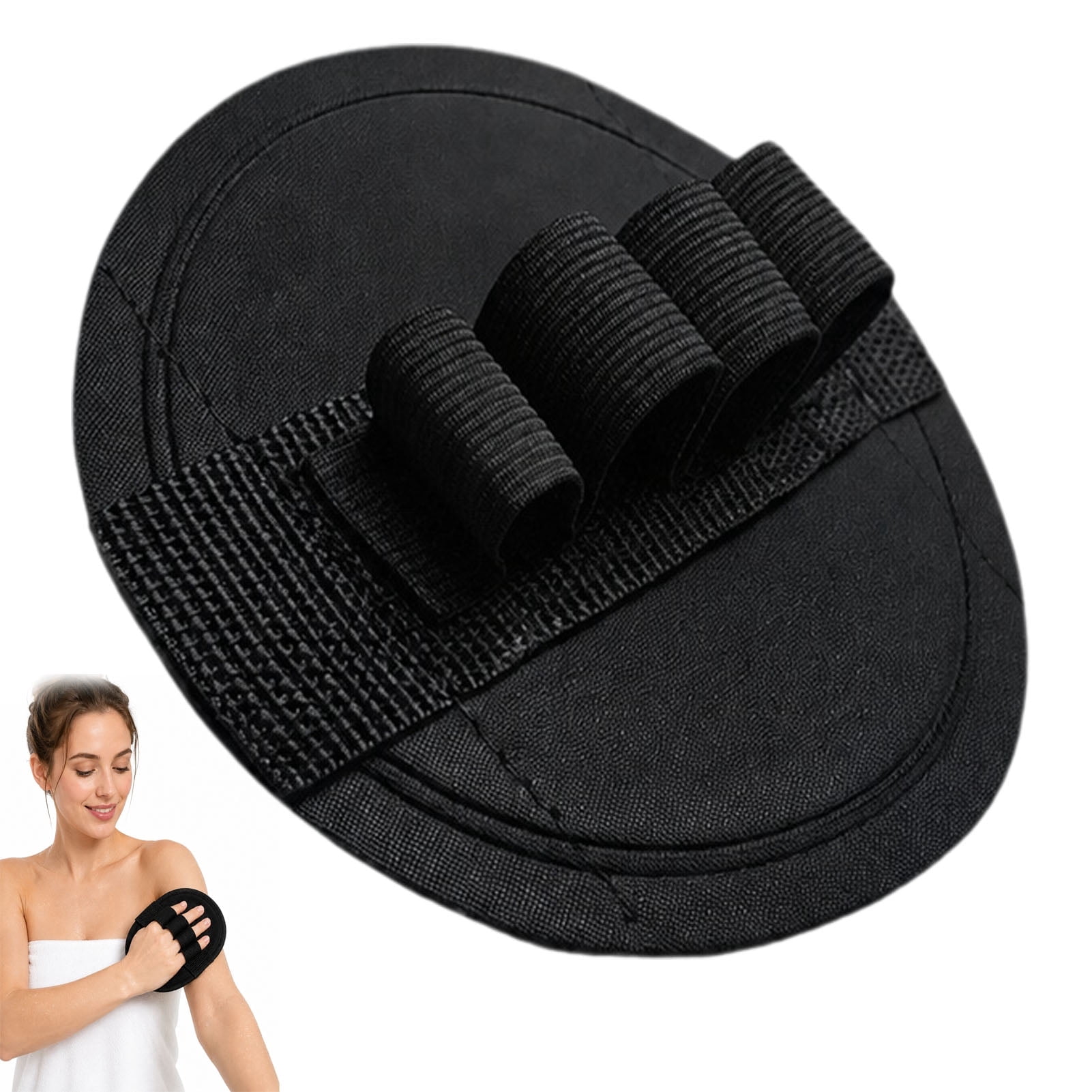 Vivanchor Exfoliating Glove, Textured Finish Paired with a Flexible Design, Flexible Design and Easy to Rinse, Quick-Drying and Portable Material, Soak in Warm Water Before Use, Ideal for Bathing