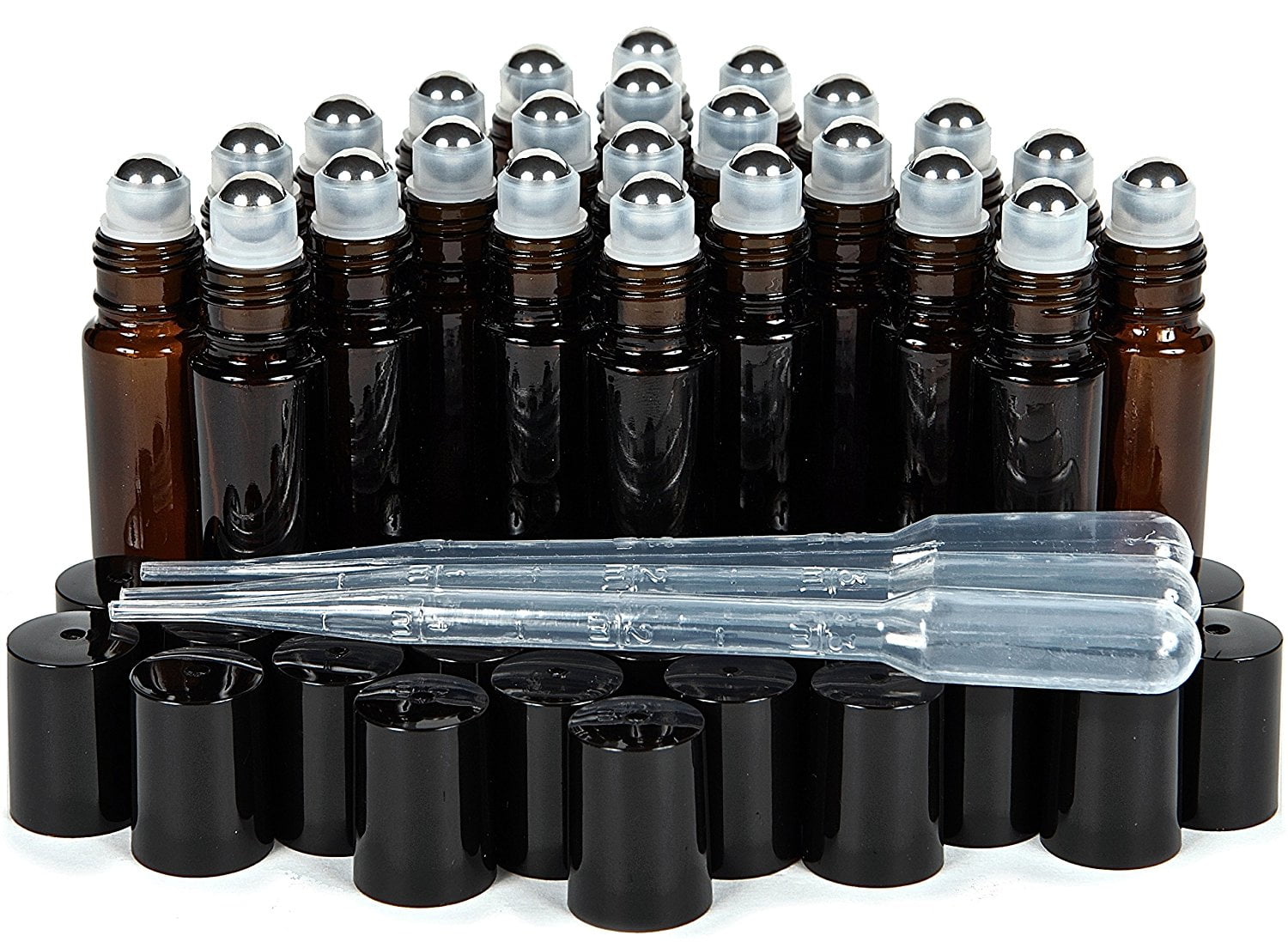https://i5.walmartimages.com/seo/Vivaplex-24-Amber-10-ml-Glass-Roll-on-Bottles-with-Stainless-Steel-Roller-Balls-3-3-ml-dropper-s-included_186932fe-e560-49bd-801b-522ddbc5f715_1.0753b62c2710cb79e284d5d5995bacfe.jpeg