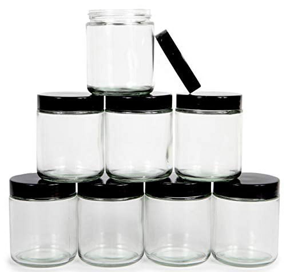 Vivaplex Round Glass Jars - Thumbnail 2