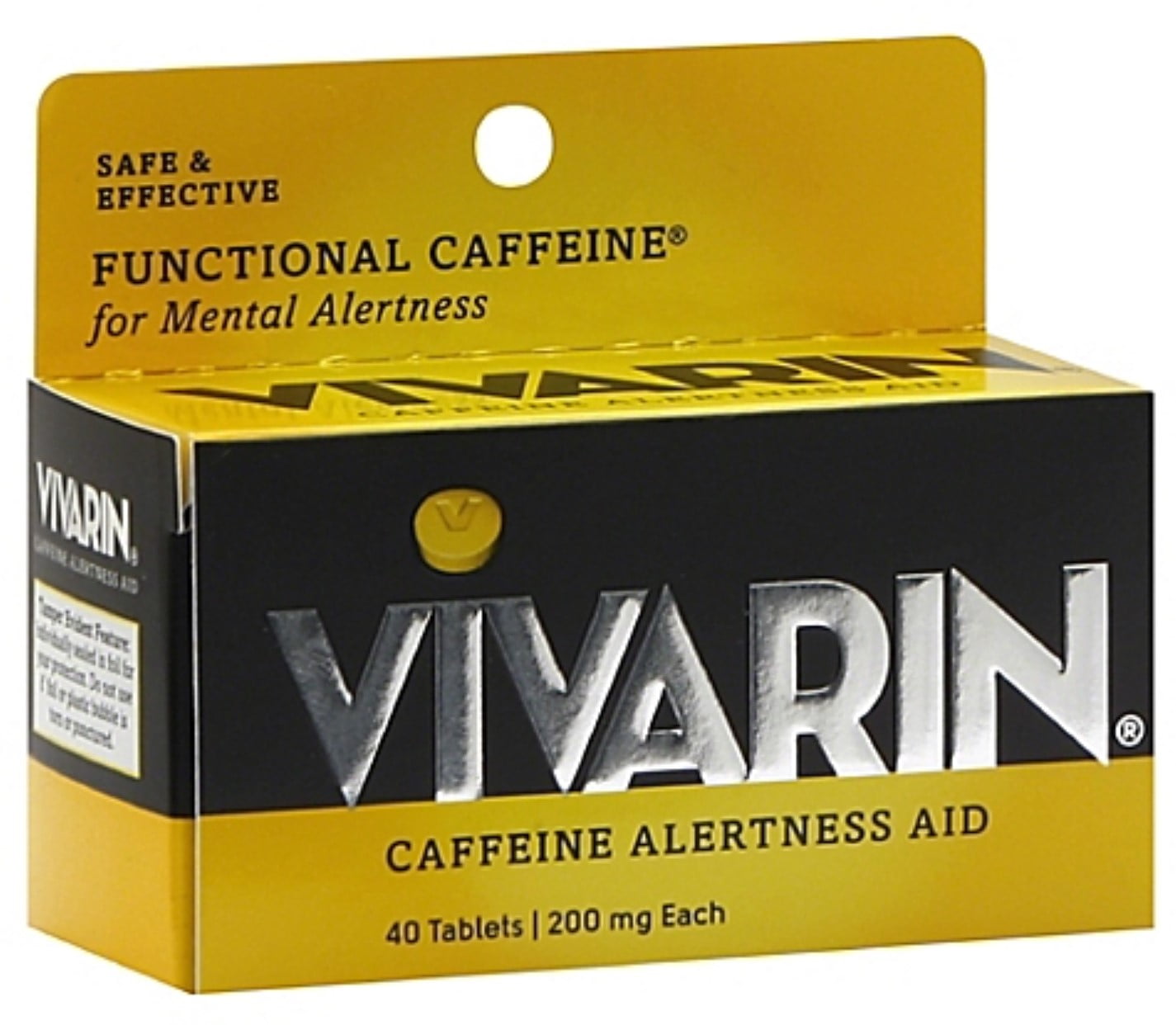 Vivarin Caffeine Alertness Aid, Tablets 40 ea (Pack of 3)