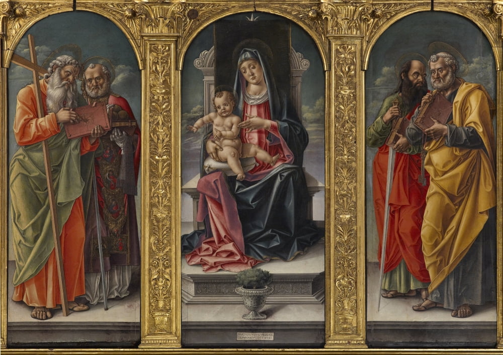 Vivarinis Polyptych Canvas Art - (36 x 24)